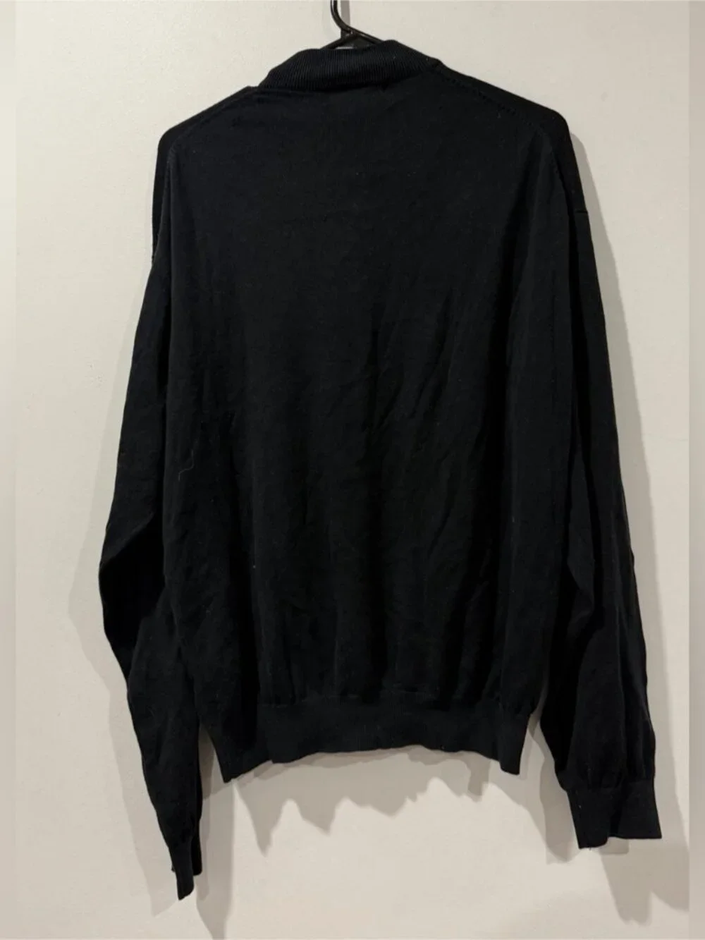 Baracuta Black Mock Neck Sweater – Size L